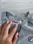 Fila дамски ватиран суичър L 46/48 сив, снимка 2