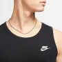 НОВ оригинален мъжки черен памучен потник NIKE / Найк размер L от САЩ, снимка 2