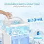 Преносим 5-в-1 климатик с управление чрез приложение 800 ml резервоар 3 скорости – 800 ml, снимка 5