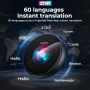 ZNP Z01 AI Companion цифрова значка, преносим Bluetooth 6.0 преводач с HD сензорен екран, снимка 2