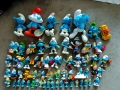 Огромна колекция смърфовете The Smurf, фигурки смърфчета Kinder, стики, снимка 2