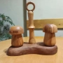 комплект солнички от череша, снимка 2