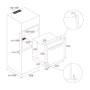 Teka HBB 510 (76 L, White) - фурна за вграждане, снимка 3