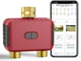 Чисто Нов Смарт Таймер за Поливна Система GIEXSMART, 2-Зонов Контролер с WiFi / Zigbee, Tuya и Smart, снимка 1