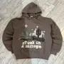 Broken Planet Hoodie Brown, снимка 1