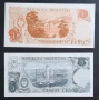 
Аржентина.
1 и 5   песо.
1973 - 1976  година.
UNC. Може и поотделно., снимка 2