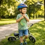 Детска каска за велосипед със заден LED стоп, Олекотена, Регулируема 48–52 см, снимка 10