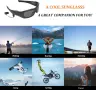 Спортни Bluetooth смарт очила с Full HD 1080P камера, MP3, разговори и UV защита, снимка 4