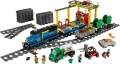 Лего Син Товарен Влак 60052 Lego City Blue Cargo Train, снимка 1