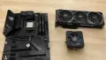 Asus B550-F Gaming + Ryzen 5700x3d с охладител + HyperX Predator 2x16GB 3600Mhz + MSI RTX 3080 10GB, снимка 1