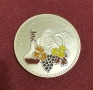 Сребърна монета 5лева 2006г. Българските занаяти. Лозарство и винопроизводство., снимка 2