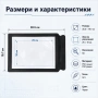 Увеличителна лупа А4 за четене на книга бродиране шиене 5X увеличение, снимка 4