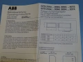 контролен панел HAENNI/ABB GTS3054A1 panel meter 0-50mmHg, снимка 8