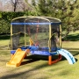 Голям батут Playground 200 см.с пърз.син, снимка 1