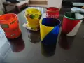 Нарисувани бурканчета и чаши, снимка 2