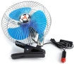 Мощен вентилатор за кола/камион с щипка - 6 инча 12V/24V, снимка 3