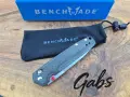 Сгъваем нож Benchmade VALET 485-1, M390.,карбон, снимка 12