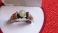 Сребърен пръстен с перла, снимка 1