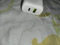 Зарядно с два порта usb - A и usb - C и кабел, снимка 8