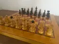 Шах с дървени фигури, снимка 4