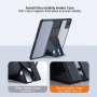 XUNDD калъф за Xiaomi Pad 7 Ultra – TPU+PC, подставка, Airbag, протектор, черен, снимка 5