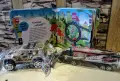 Комплект интерактивна книга с превозни средства, снимка 3