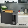 Тостер Rosberk 700W, нов, 2 филийки, снимка 1