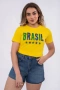 Тениски BRASIL Бразилия , дамски детски и мъжки фланелки с къс ръкав 10 модела над 20 цвята , снимка 4