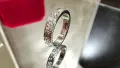 CARTIER Love Band White Gold Paved Diamonds Унисекс Пръстен, снимка 1