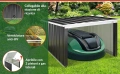 Метален гараж за роботизирана косачка за трева, снимка 5