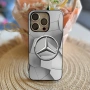 Силиконов Калъф за iPhone с лого Mercedes, снимка 1
