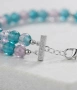 Авторски двуреден чокър "Ocean Glam", снимка 3