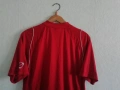 Nike Fit оригинална ретро фланелка червена тениска Найк размер мъжки L vintage , снимка 4