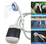 Преносим душ за къмпинг USB зареждане батерия 2200 mAh, снимка 3