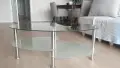 Холна маса. Стъклена. 100х60 см, снимка 4