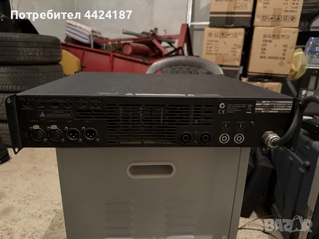 Професионално стъпало CAMCO D-Power 4 (2 x 1900W) – Оригинално, Немско, снимка 2 - Аудиосистеми - 55650545