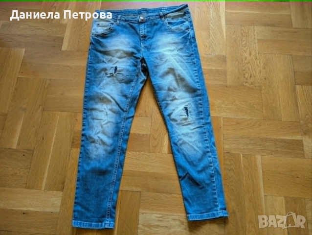 Дамски дънки L р-р, снимка 3 - Дънки - 55161281