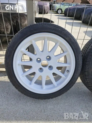 Джанти Intra 15 цола , 4х100 ,7j , et20 195/45/15 Bwm Vw Honda Opel, снимка 2 - Гуми и джанти - 54576489
