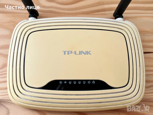Рутер TP-Link TL-WR841N 300Mbps, снимка 2 - Рутери - 55594886