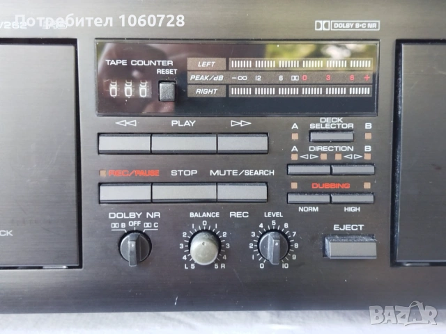 Двукасетъчен дек Yamaha KX-W262, снимка 4 - Декове - 54443461