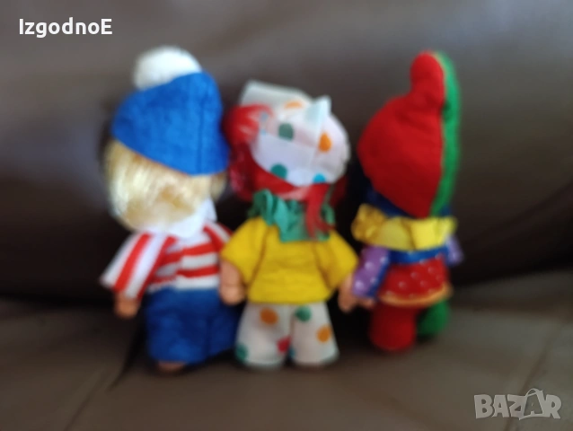 VINTAGE 'BLUE BOX' 1960 ретро кукли, фигури, палячовци, клоуни, ретро мече, снимка 10 - Колекции - 48637165