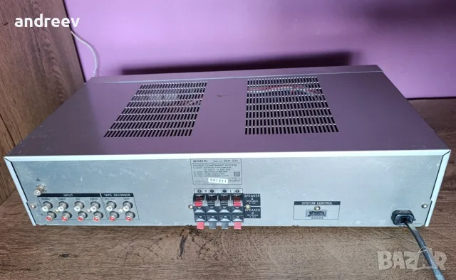 Sony TA-AX205  Стерео усилвател, снимка 5 - Ресийвъри, усилватели, смесителни пултове - 55613182