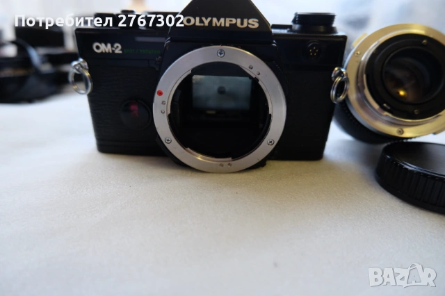 Olympus OM-2 & Olympus Zuiko Auto-T 85MM F2 MC Lens- OM Mount, снимка 9 - Фотоапарати - 53992072