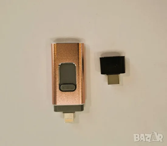Флашка 64GB (за iPhone, Android и PC), снимка 3 - USB Flash памети - 55332251