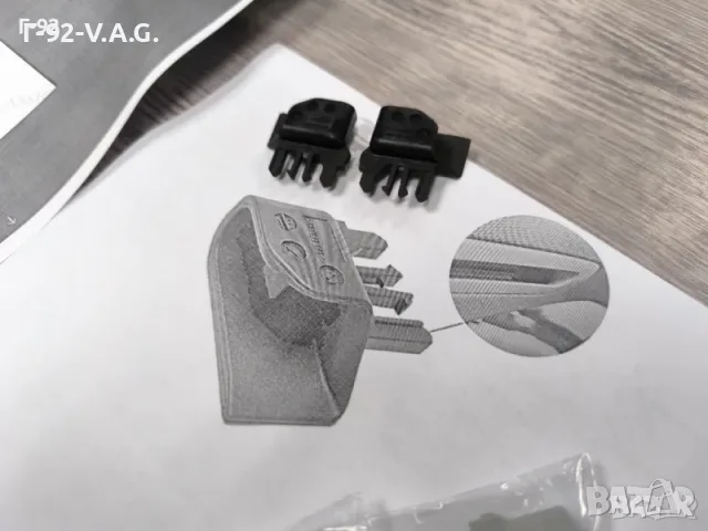 8W98688534PK*EP5+8W98689534PK*EP5**NEU**VAG**AUDI**A4**ДЪРЖАЧИ ЗА ЩОРАТА НА БАГАЖНОТО ПРОСТРАНСТВО* , снимка 6 - Части - 55346242