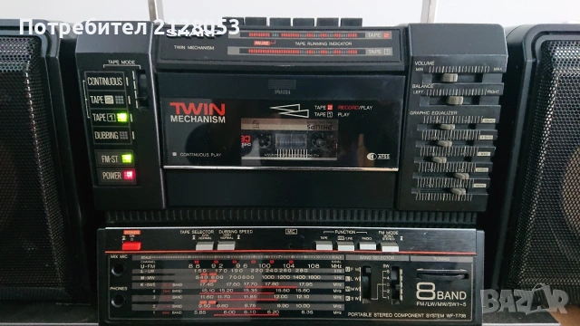 Sharp WF-T738H, снимка 3 - Радиокасетофони, транзистори - 54395841