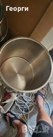 тенджера от неръждаввйка 2 броя , снимка 3 - Съдове за готвене - 55499471