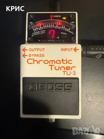 Boss TU-3 Chromatic Pedal Tuner, снимка 4 - Друга електроника - 54810128