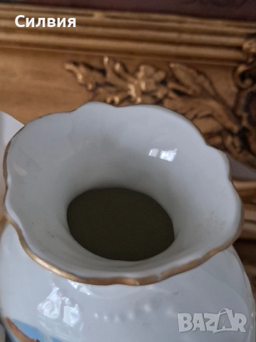 Ретро порцеланова ваза, снимка 10 - Вази - 54079007