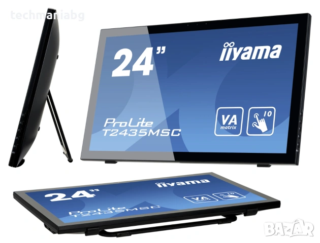 iiyama ProLite T2435MSC-B2 – 24" Touch Screen Monitor, снимка 3 - Монитори - 54959502